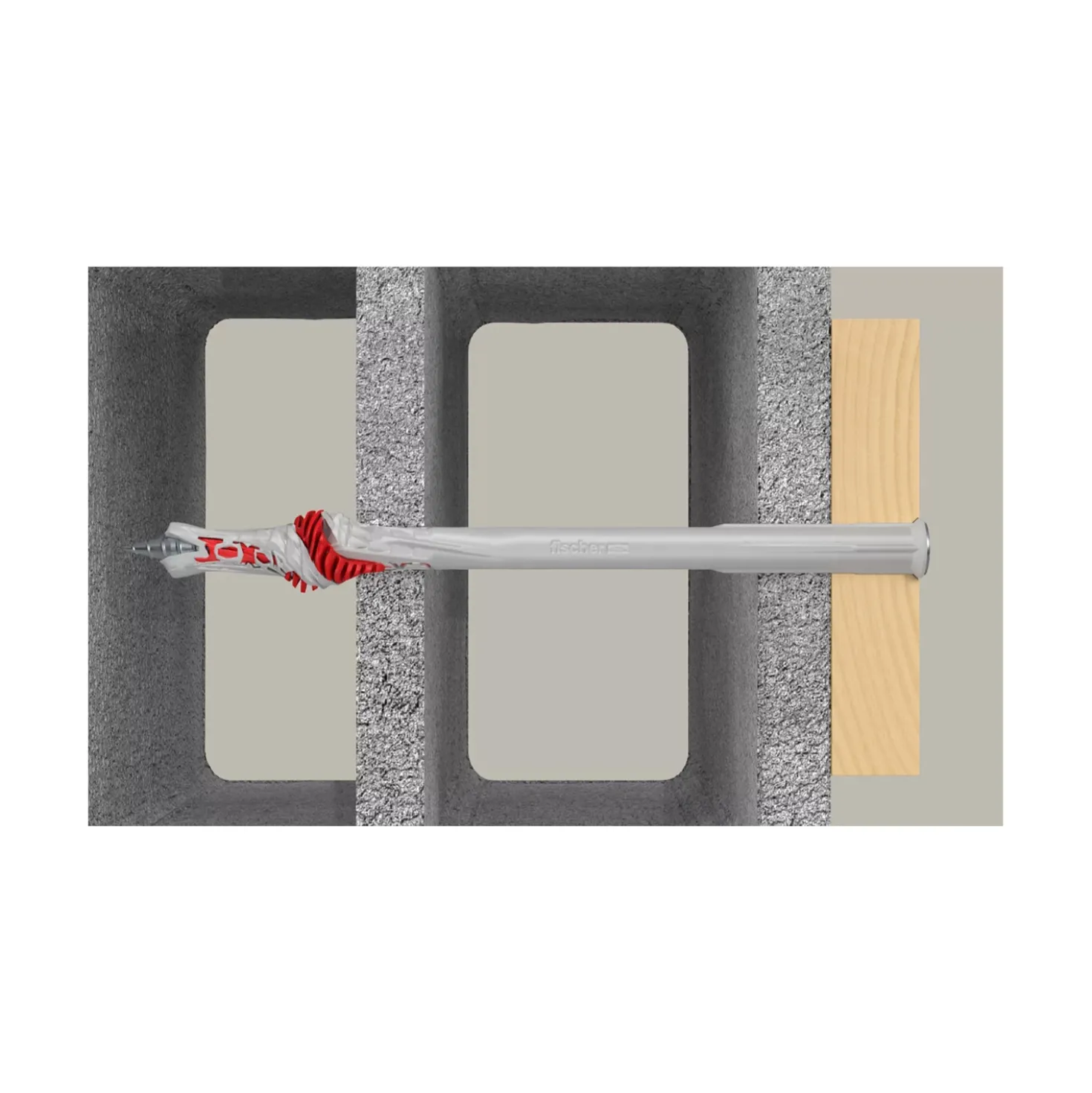Fischer 562159 Constructieplug DuoXpand - 10 x 160 T - TX40 - verzonken schroef (50st)