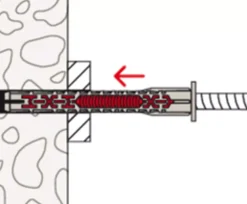 Fischer 562171 Constructieplug DuoXpand - 10 x 160 FUS - TX40/SW13 - zeskant schroef (50st)