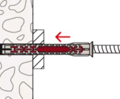 Fischer 562161 Constructieplug DuoXpand - 10 x 200 T - TX40 - verzonken schroef (50st)