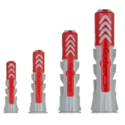 Fischer 535973 280-delige DuoPower Pluggenset in Redbox - Ø5, Ø6, Ø8, Ø10mm