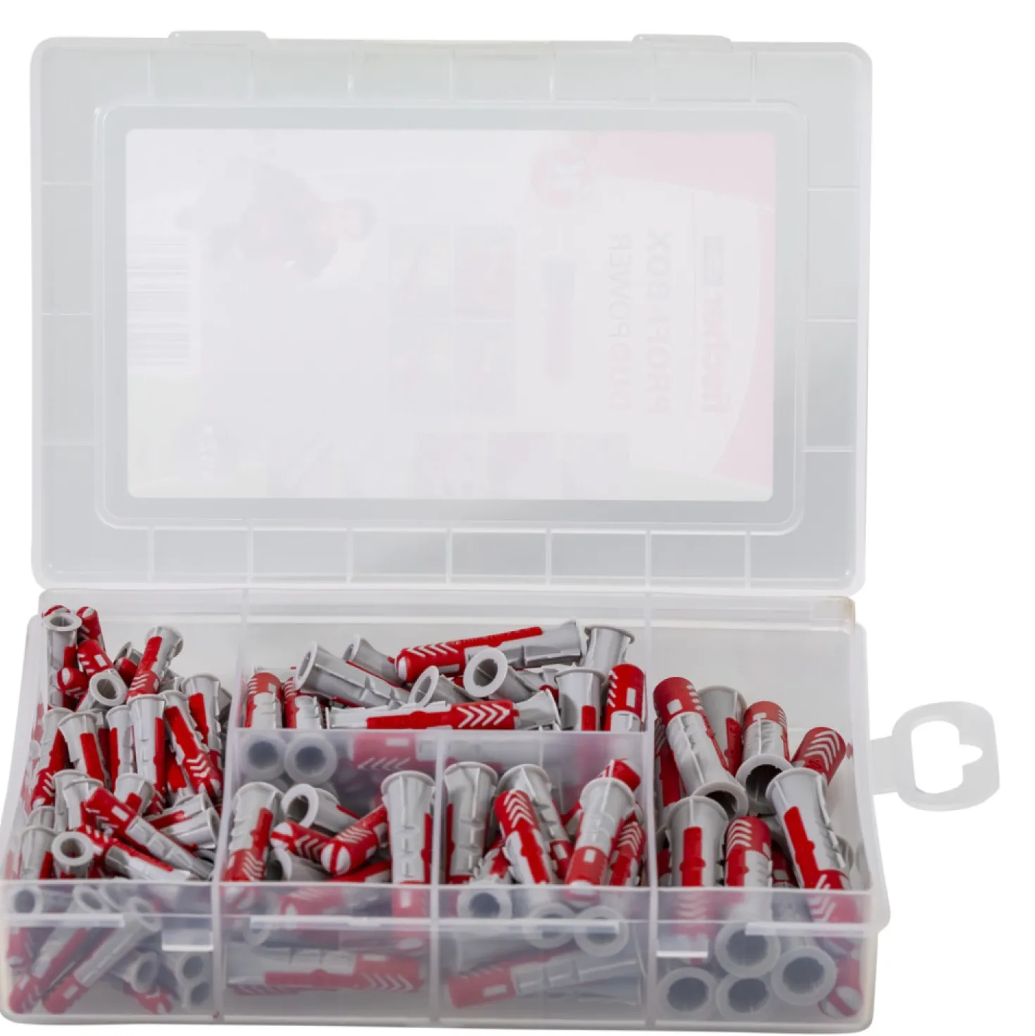 Fischer 538621 160-delige Profibox DuoPower Ø6, Ø8 en Ø10 pluggenset