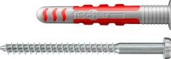Fischer 557727 DuoSeal plug met RVS A2 bolkopschroef - 6.0 x 38mm - Bolkop - Voldraad - Verzinkt (50st)