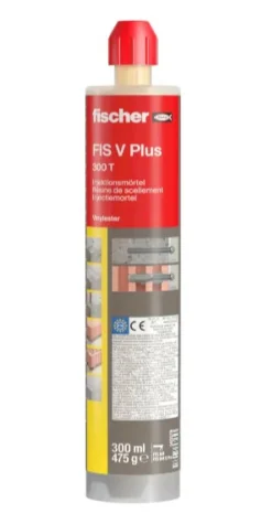 Fischer 563279 FIS V PLUS 300 T HWK K Injectiemortel incl. 2 mengtuiten