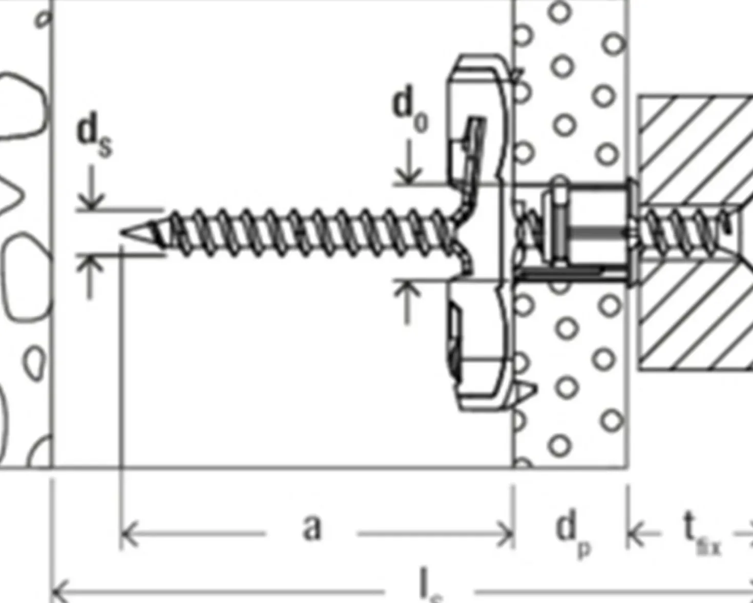 Fischer 539025 Hollewandplug DuoTec 10 S PH - 10 x 50mm - bolkopschroef (25st)