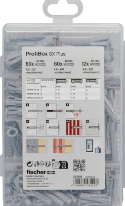 Fischer ProfiBox plug SX Plus - 6,8 en 10