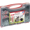 Fischer Red-Box DuoPower 140-delige pluggenset met schroef in assortimentsbox