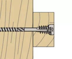 Fischer Stelschroef - TX25 - Bolkop - Fijne Draad - Verzinkt - 100st