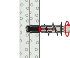Fischer 545677 Zelfborende gipsplaatplug DuoBlade - 44mm (40st)