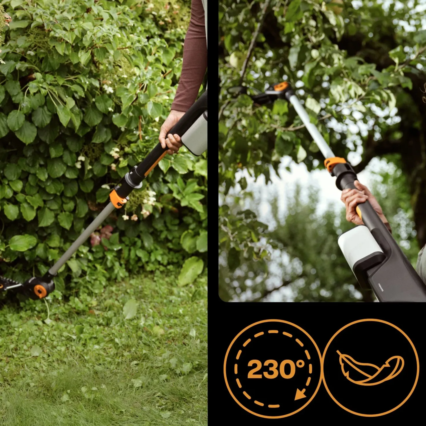 Fiskars accu takkenschaar bypass body