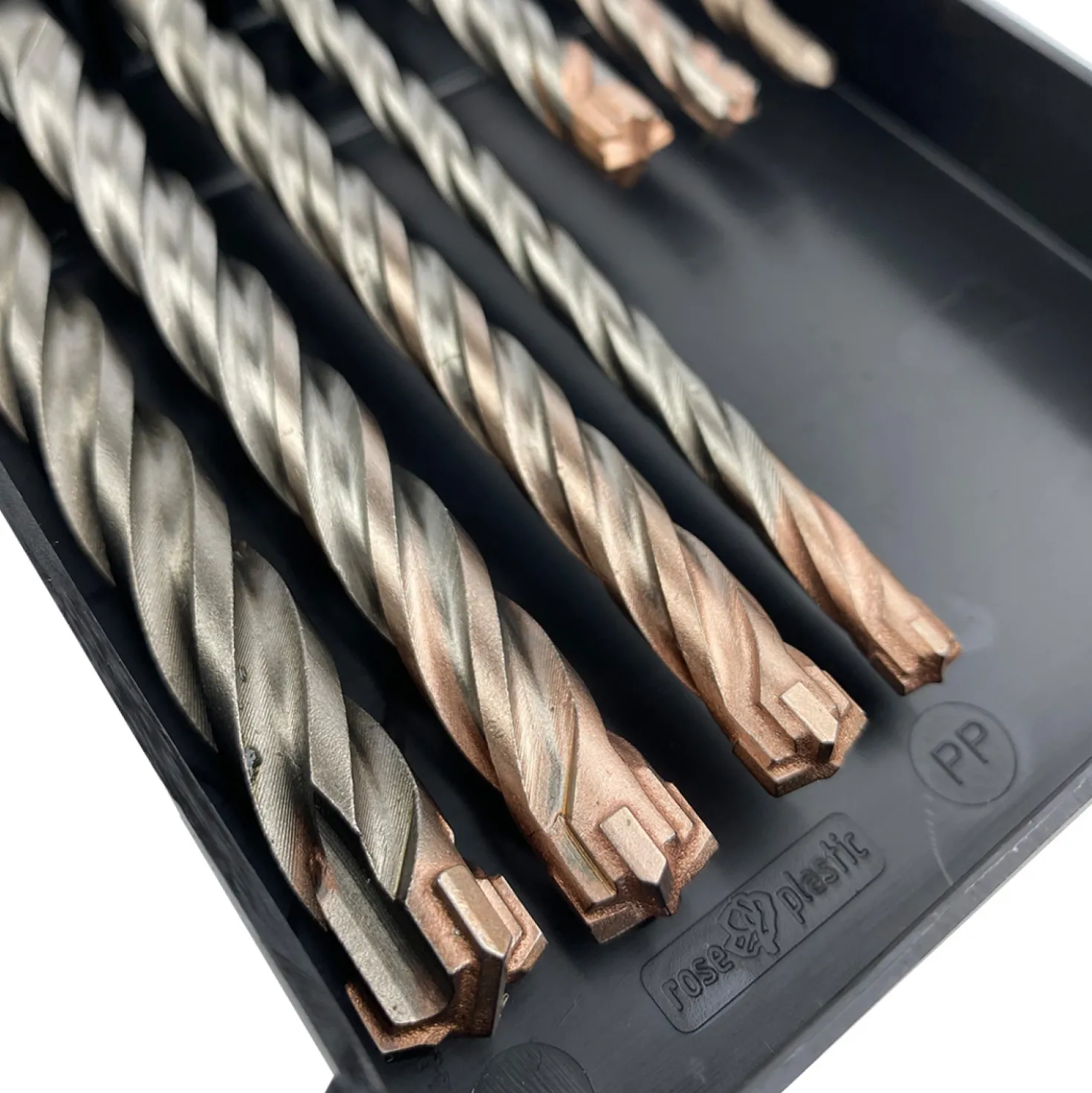 Fit-to-Fix 009-KA070077 7-delige Uni SDS-Plus Premium Hamerborenset - 2/4-snijder - staal - 5-6-8x110mm + 6-8-10-12x160mm