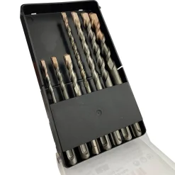 Fit-to-Fix 009-KA070076 7-delige Uni SDS-Plus Premium Hamerborenset - 2-snijder - PVC - 5-6-8x110mm + 6-8-10-12x160mm