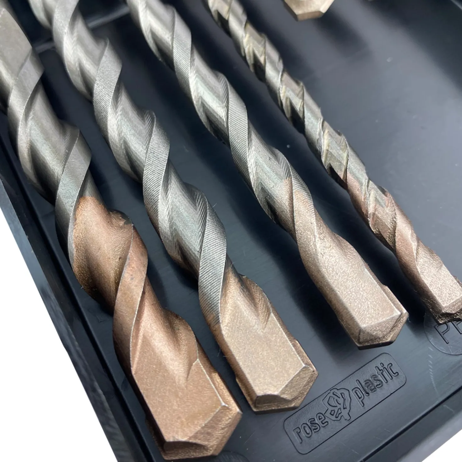 Fit-to-Fix 009-KA070076 7-delige Uni SDS-Plus Premium Hamerborenset - 2-snijder - PVC - 5-6-8x110mm + 6-8-10-12x160mm