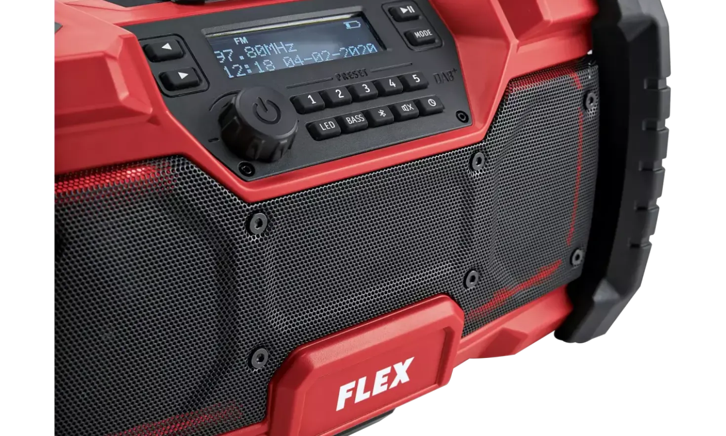 Flex RD 12/18/230 12 / 18 V accu Bouwradio - DAB+ - FM - 230V