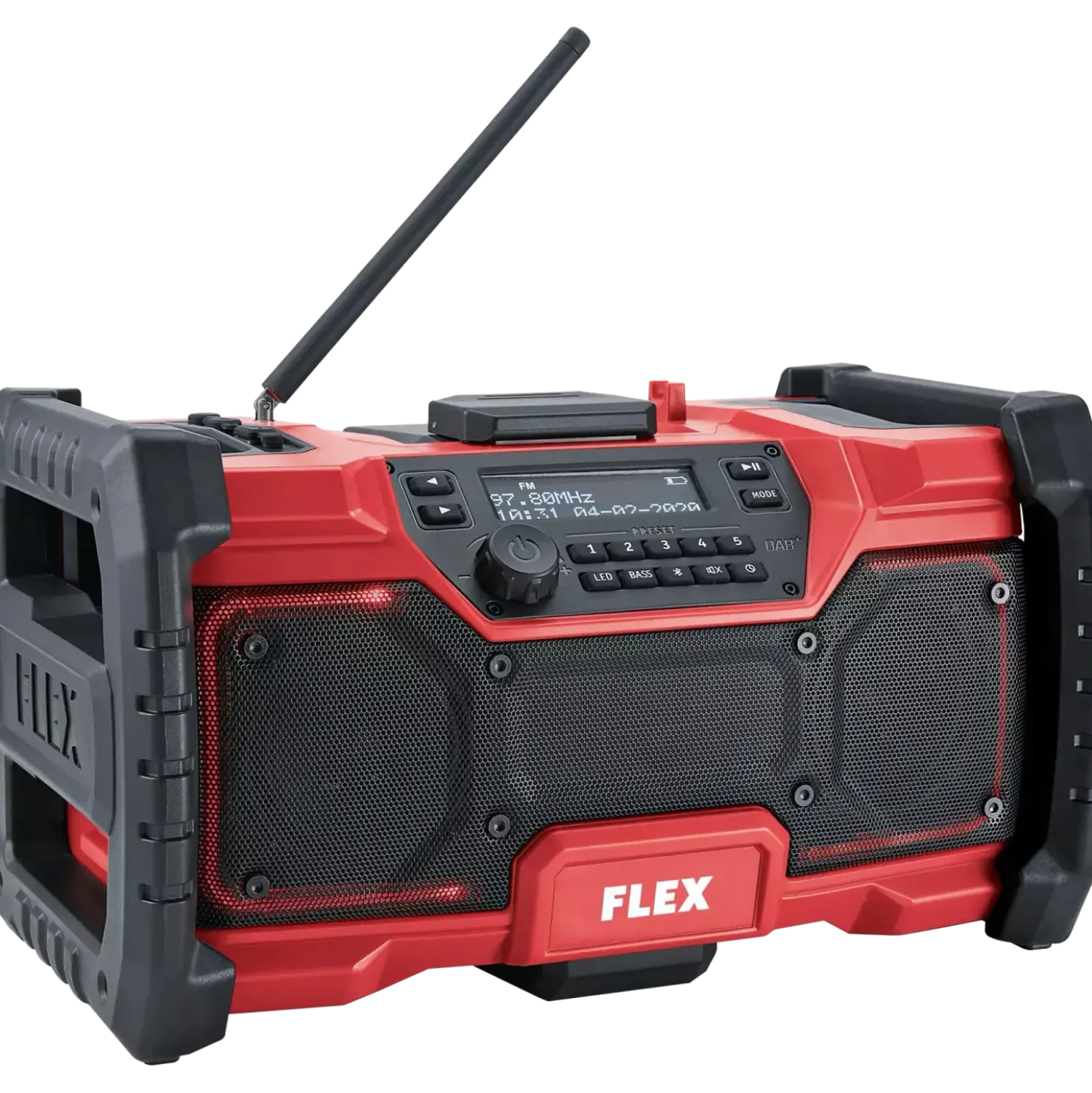Flex RD 12/18/230 12 / 18 V accu Bouwradio - DAB+ - FM - 230V