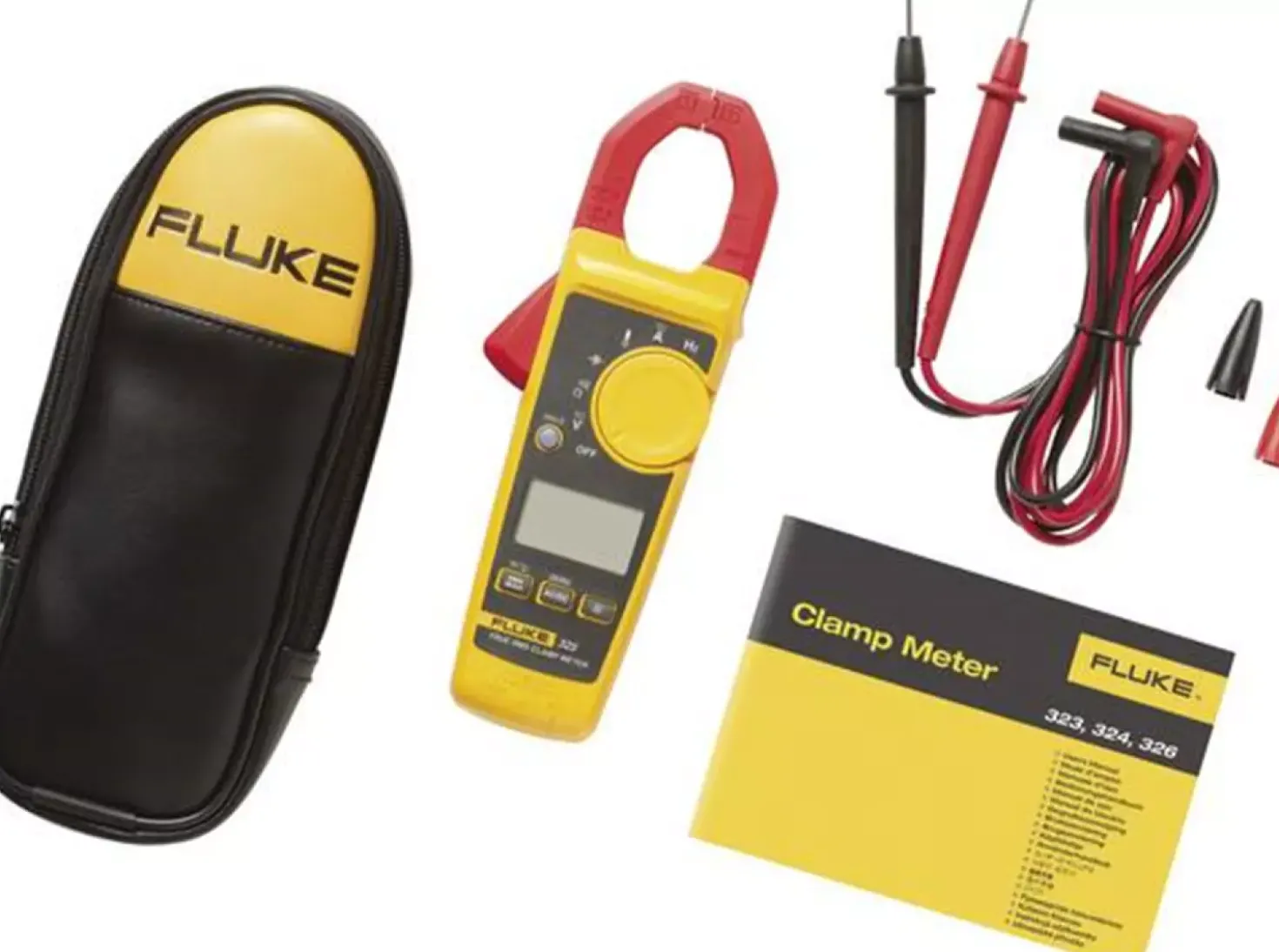 Fluke 325 True-RMS Stroomtang met temperatuurmeting - AC/DC 600V & 400A