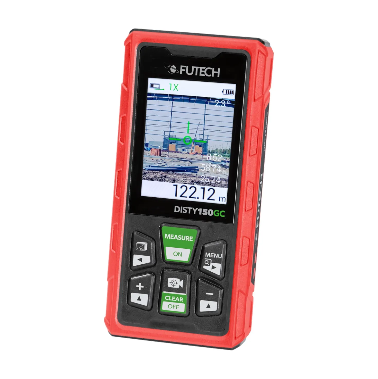 Futech Disty 150 Afstandsmeter - 150m - groen - IP68