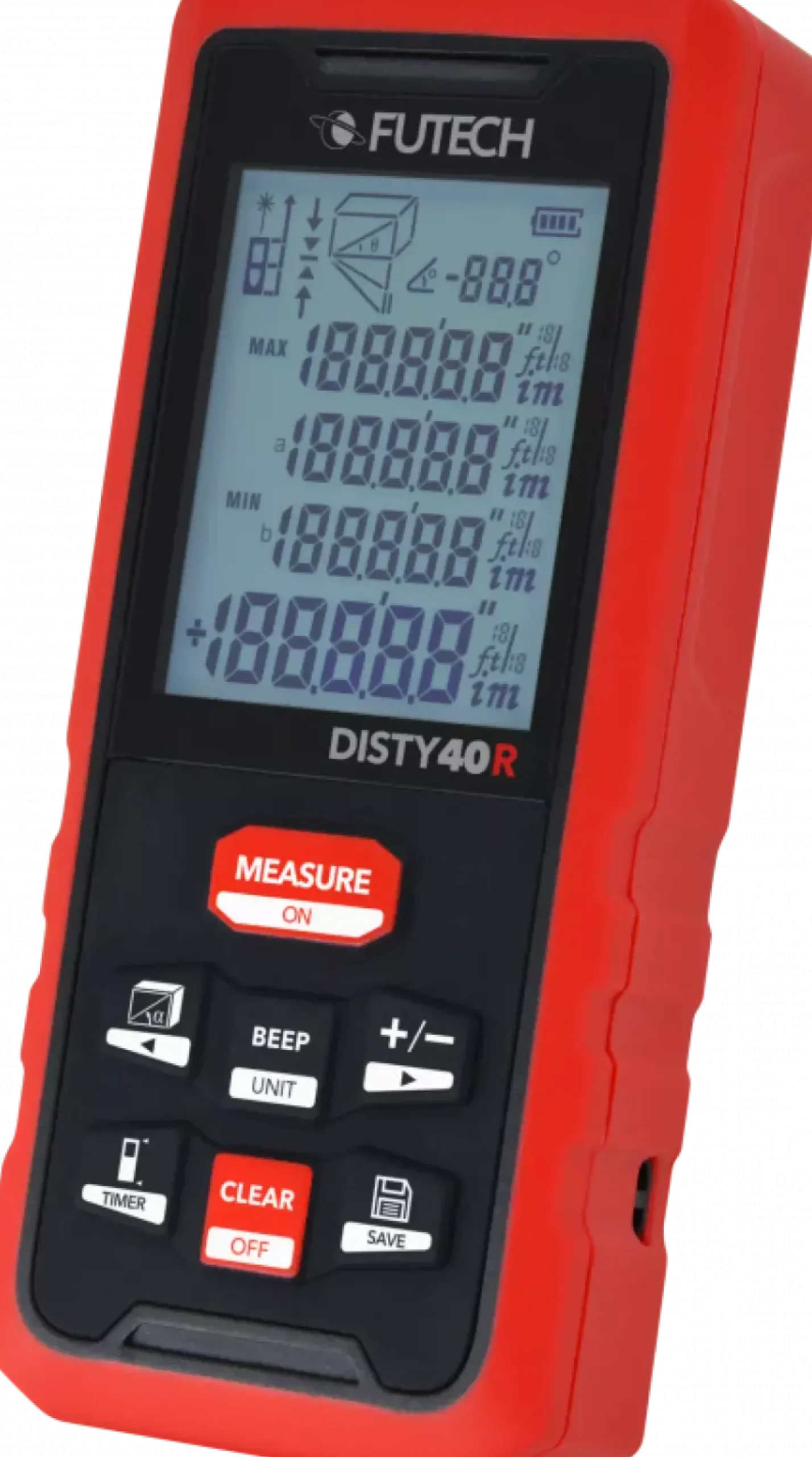 FUTECH Disty 40R Afstandsmeter - 40m