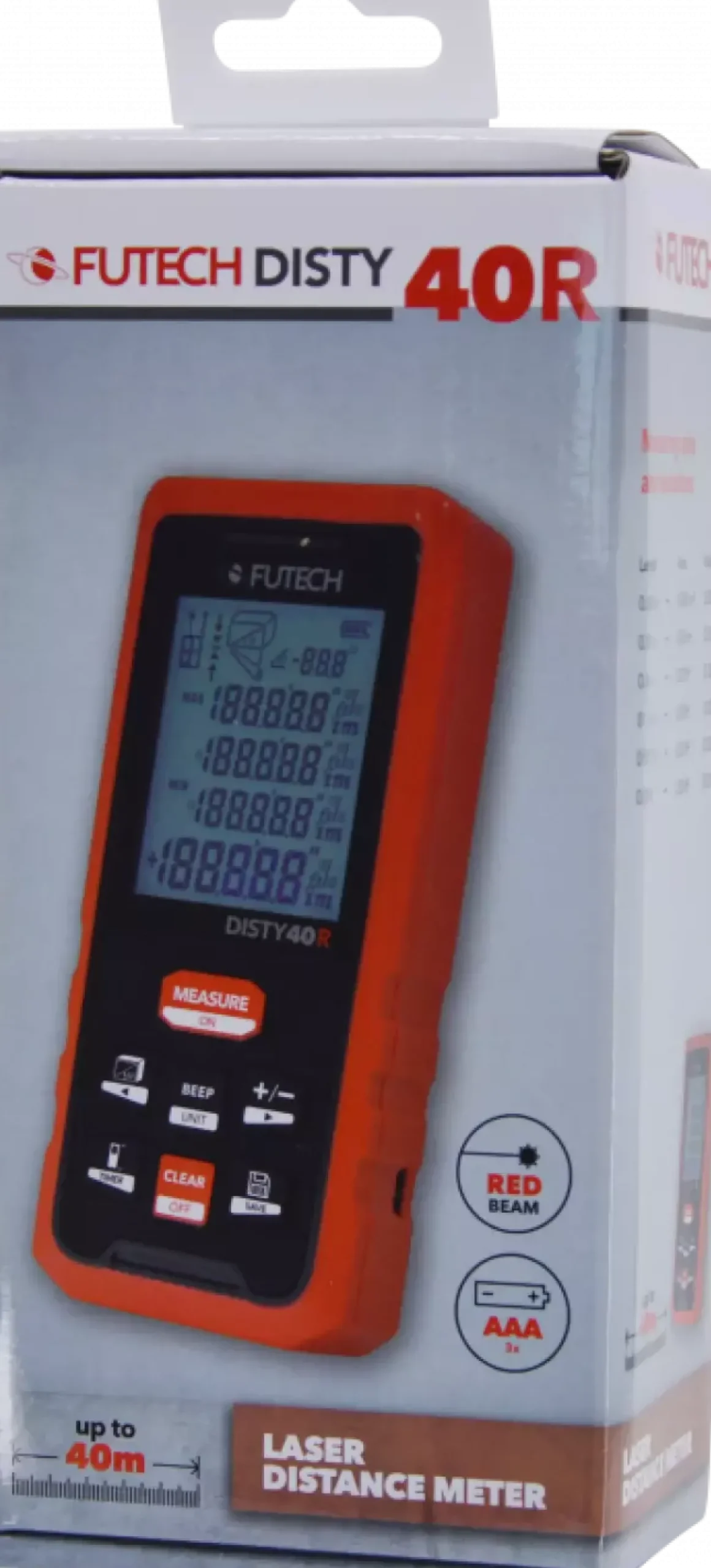 FUTECH Disty 40R Afstandsmeter - 40m