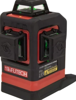Futech Multicross 3D 18VMAX kruislijnlaser set incl. statief - groen - 70m - 3 lijnen