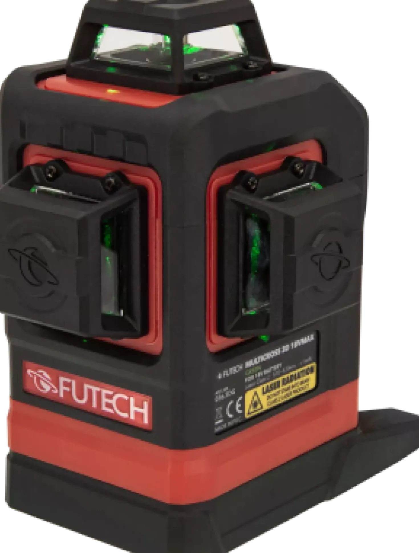 Futech Multicross 3D 18VMAX kruislijnlaser set incl. statief - groen - 70m - 3 lijnen