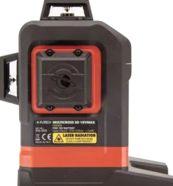 Futech Multicross 3D 18VMAX kruislijnlaser set incl. statief - groen - 70m - 3 lijnen