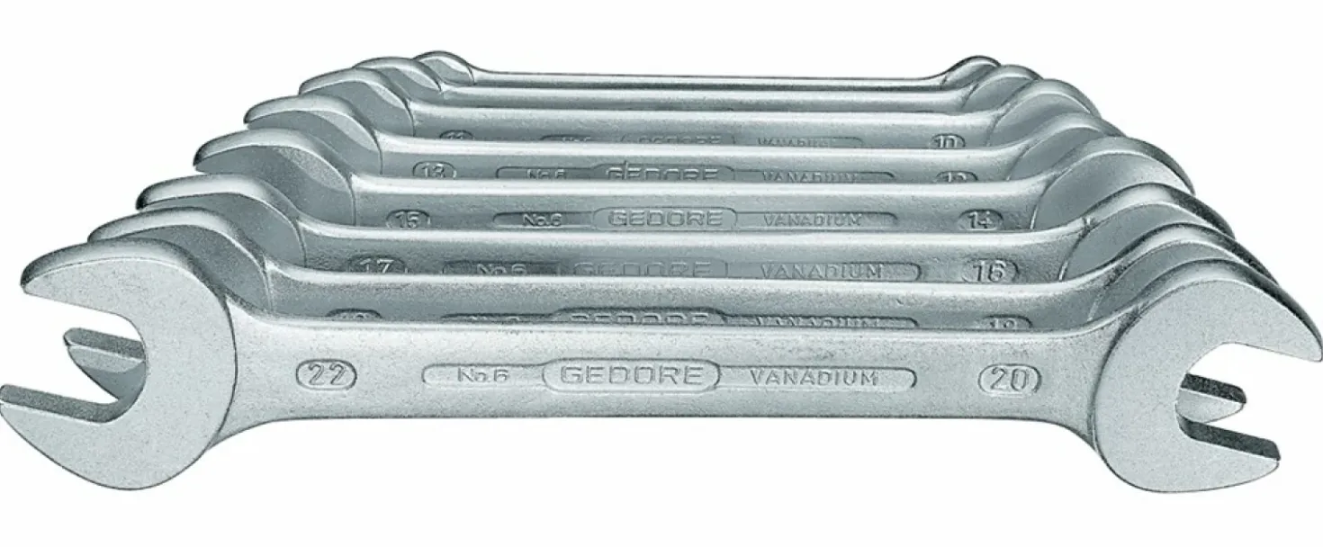 Gedore 6-8 8-delige Steeksleutelset - 6-22mm