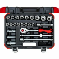 Gedore RED R69003024 24-delige Dopsleutelset - 1/2''