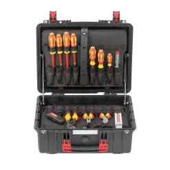 Gedore RED R21652089 Gereedschapset in koffer - 89-delig - voor elektriciens