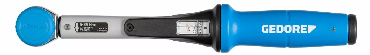 Gedore TF-K25 Momentsleutel Torcofix K - 1/4"- 5-25 Nm