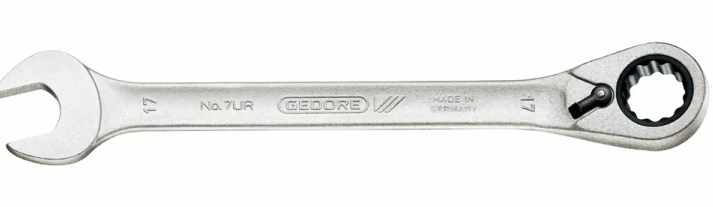 Gedore 7 UR Omschakelbare ringratel-steeksleutel - 10mm