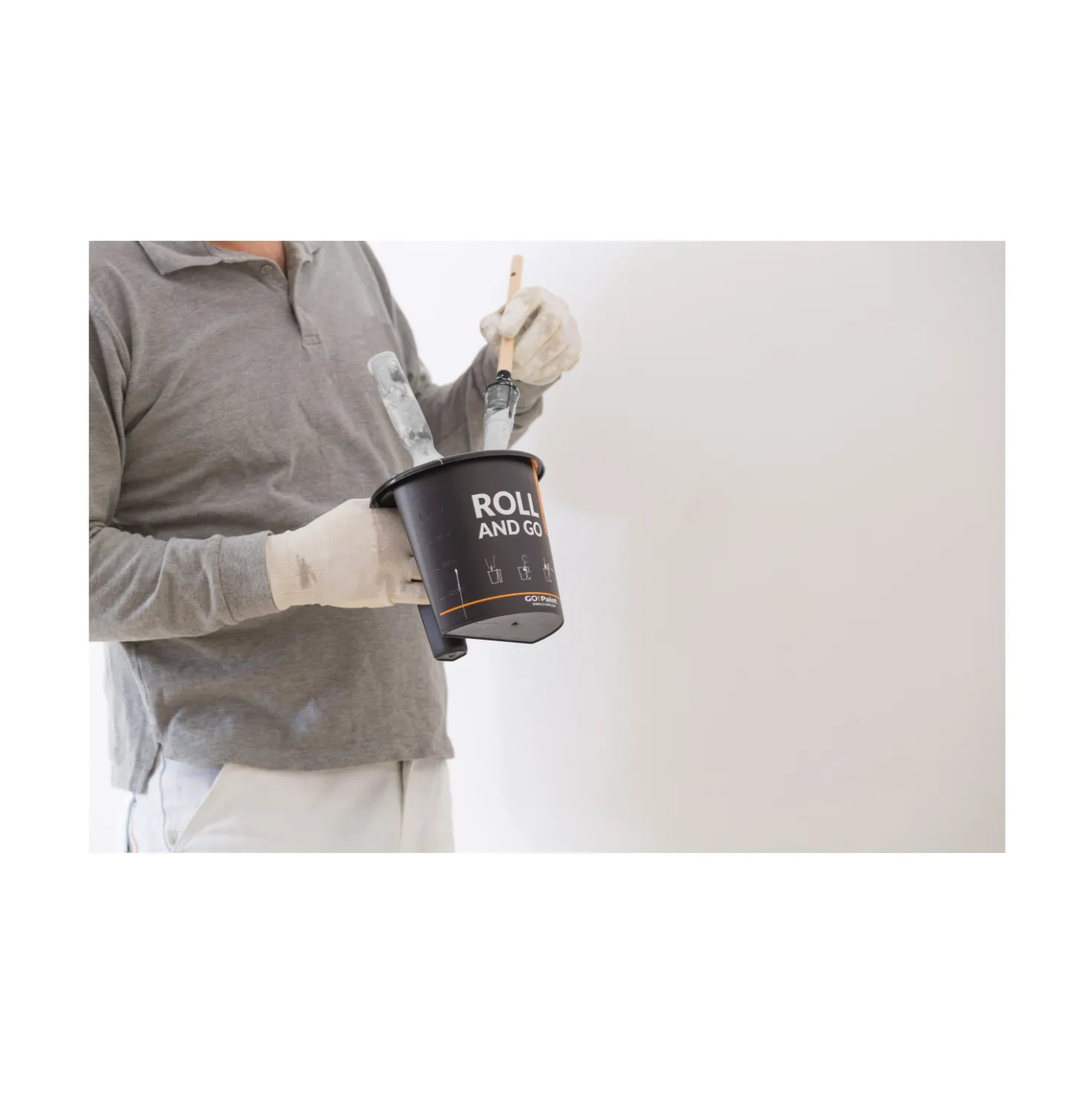 Go!Paint Roll And Go 1,25L - Roller 10cm