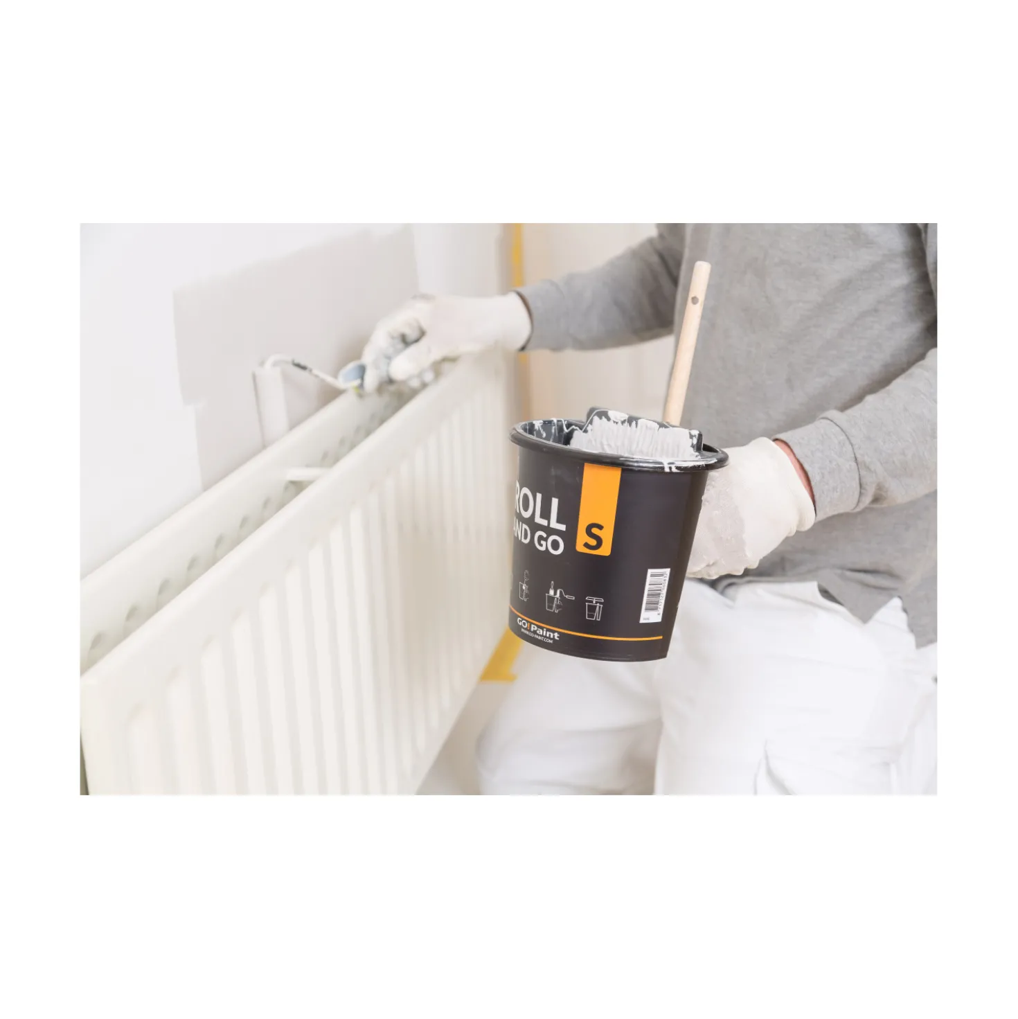 Go!Paint Roll And Go 1,25L - Roller 10cm