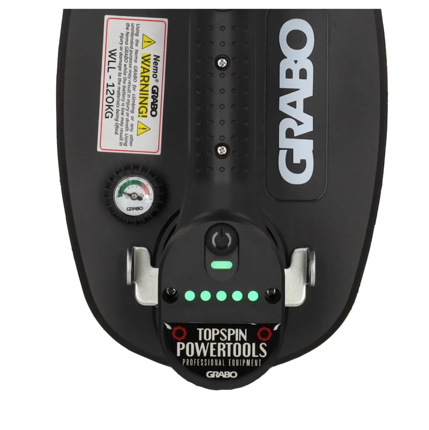 Grabo Plus Elektrische Vacuüm Tegeldrager - 120kg - in beschermtas