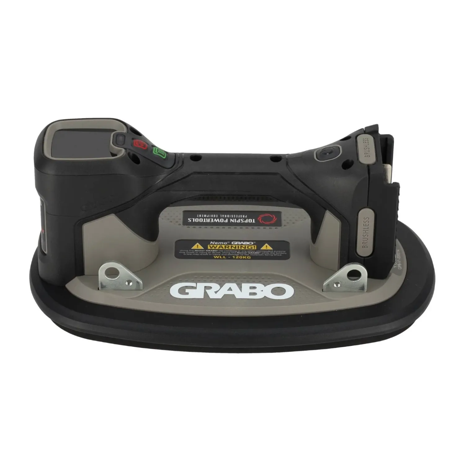 Grabo Pro Brushless Elektrische Vacuüm Tegeldrager Complete set in tas - 120kg