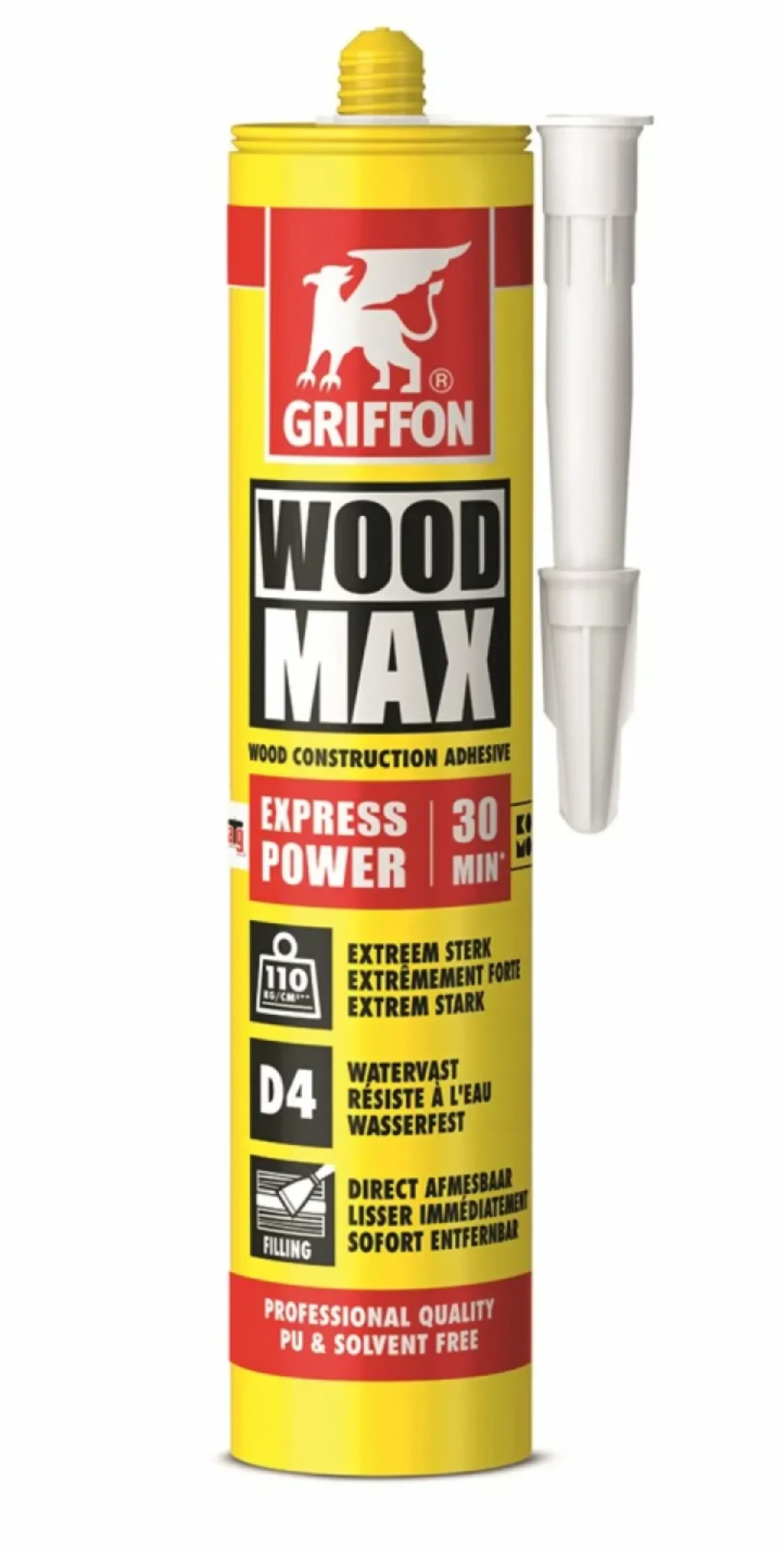 Griffon 6313648 Vullende houtcontructielijm - 380gr