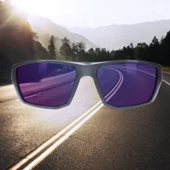 Hellberg Safety veiligheidsbril Geminus AF+AS blauw gepolariseerd