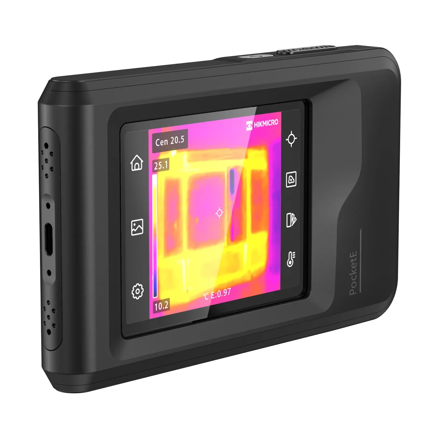 HIKMICRO PocketE Warmtebeeldcamera -20°C t/m 150°C - 96 x 96px - 4GB - IP54