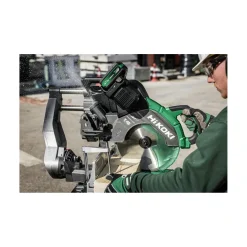 HiKOKI C3612DRAWRZ 36V Li-ion accu afkortzaag set (1x 4.0Ah/8.0Ah accu) - 305mm