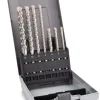 HiKOKI 783391 7-delige SDS-Plus Hamerborenset in cassette - 4 snijkanten
