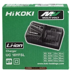 HiKOKI UC18YFSLW0Z 14,4/18V Li-Ion accu oplader