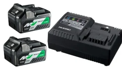 HiKOKI UC18YSL3WEZ BoosterPack 36V MultiVolt Li-ion accu starterset (2x 5.0Ah) + lader