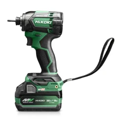 HiKOKI WH18DCWHZ Accu Slagschroevendraaier - 1/4"- 18V incl. 2x 4,0Ah accu's en lader in HSC II