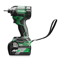 HiKOKI WH18DC WRZ Accu Slagschroevendraaier 1/4" 18V - BL - 207 Nm - IP56 - MV - 2x MV-A in HSC II