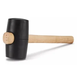 Hultafors GU 65 Rubberen hamer - houten handgreep - 550 gram