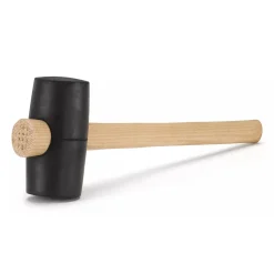 Hultafors GU 75 Rubberen hamer - houten handgreep - 820 gram