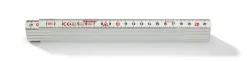 Hultafors G59-2-10 Wit Duimstok - Polyamide - 2m