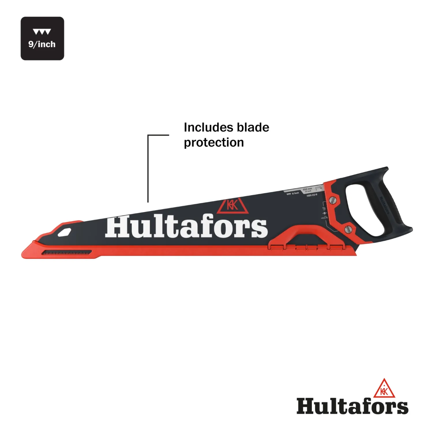 Hultafors HBX-22-9 Handzaag - 9TPI - 550mm