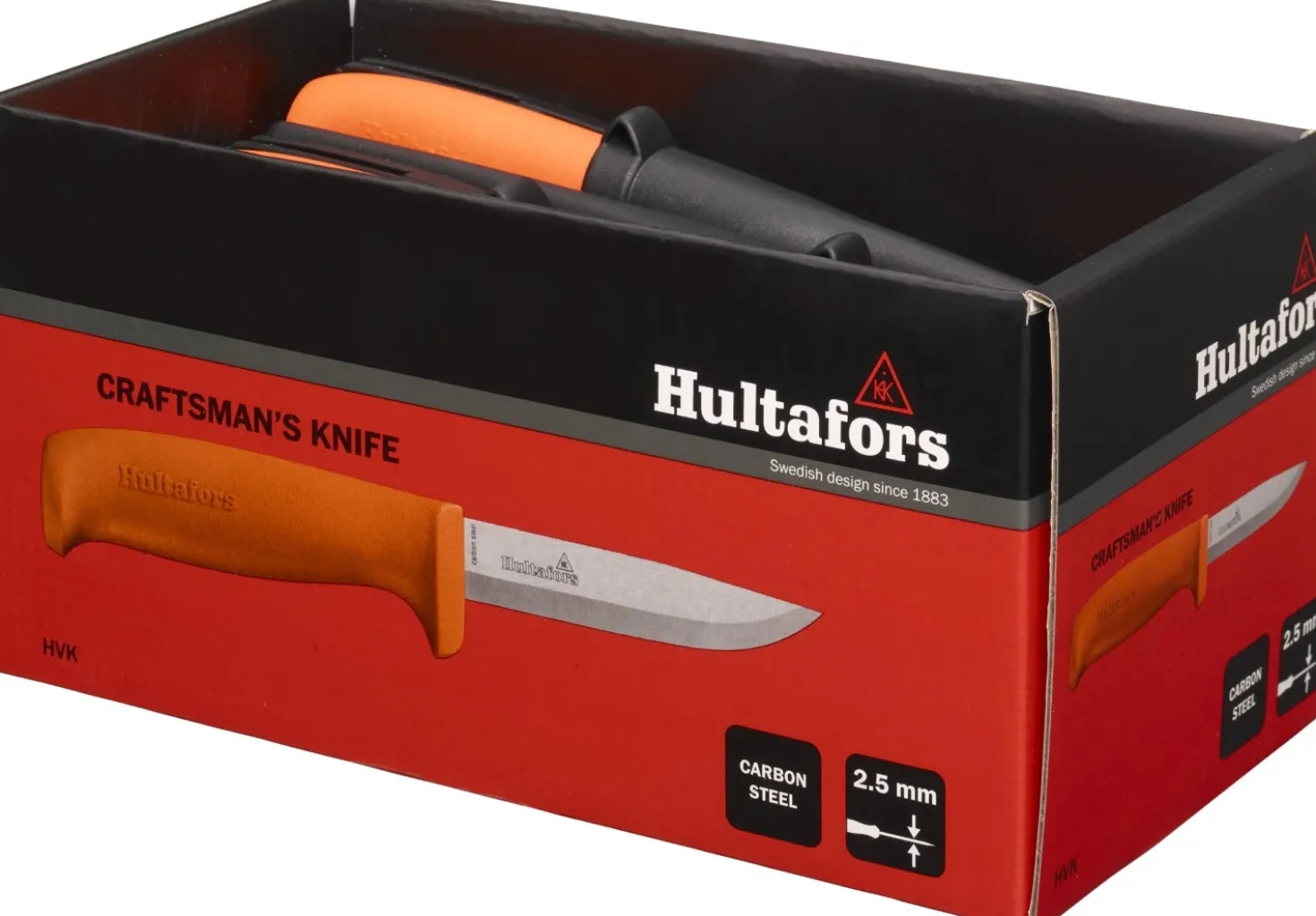 Hultafors HVK Mes - inclusief draagholster - 208mm (5st)