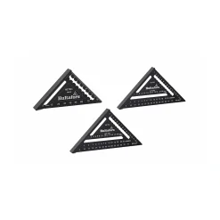 Hultafors Metric Rafter Square Meetdriehoek Set - 11 / 18 / 30 cm
