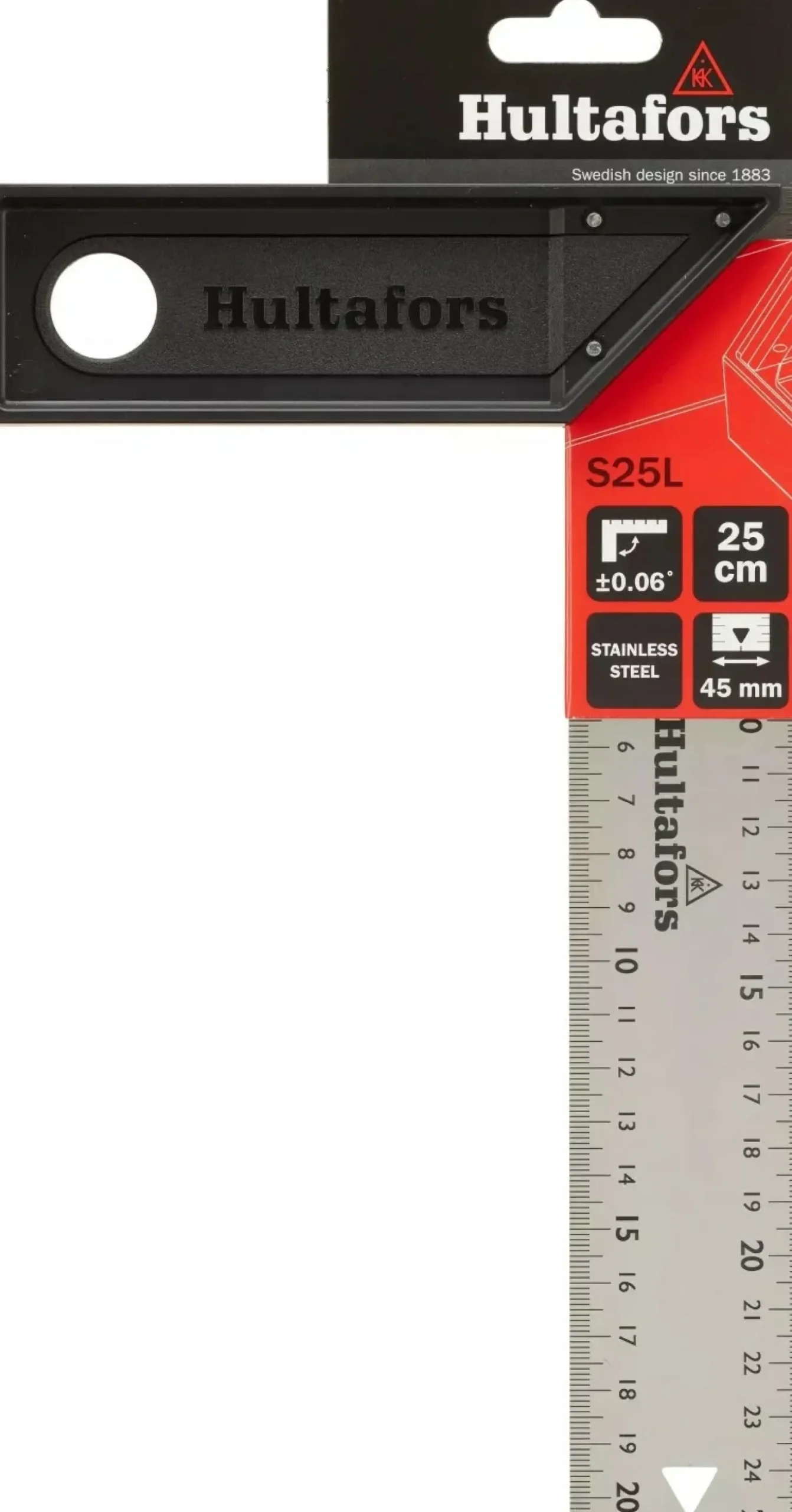 Hultafors S20L Lichtgewicht winkelhaak - 200mm